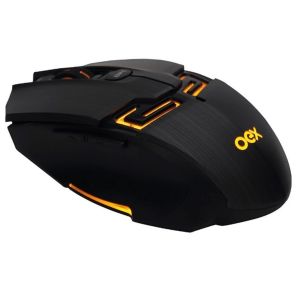 Mouse Gamer Killer  Preto e Laranja Ms312 - Oex 