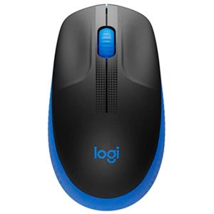 Mouse Sem Fio Preto e Azul M190 - Logitech