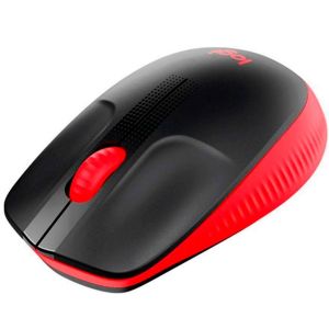 Mouse Sem Fio Preto e Vermelho M190 - Logitech