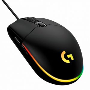 Mouse Gamer G203 com Fio RGB Preto Lightsync - Logitech