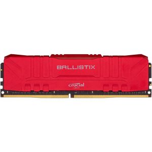 Memória Desktop Vermelho 08GB DDR4 - Crucial