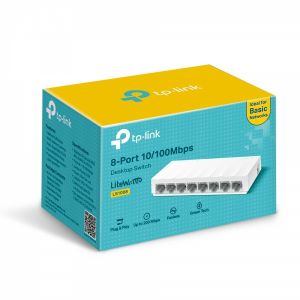 Switch de Mesa com 08 Portas 10/100Mbps LS1008 - TP-Link