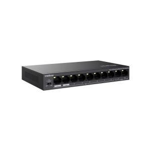 Switch 10 Portas Fast Ethernet Com 8 Portas - Intelbras