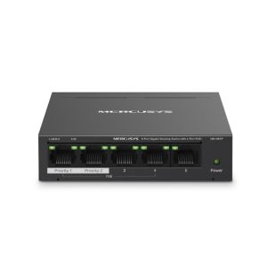 Switch de Mesa 5 Portas Gigabit c/ 4 Portas PoE+-Mercusys