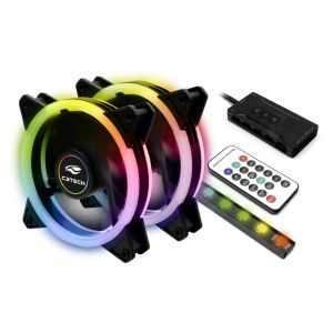 Kit Cooler Fan F7-L600RGB - C3Tech