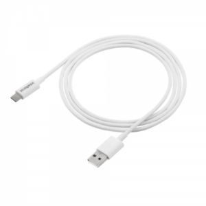 Cabo Usb x Usb Type C 1,2m Branco Euac12pb EUAC12PB - Intelbras 