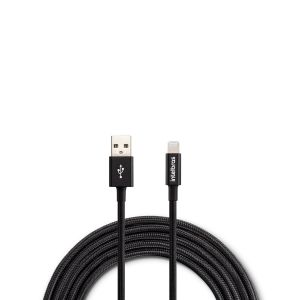 Cabo USB para Lightning 1,5m nylon Preto - Intelbras