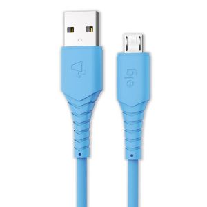 Cabo USB para micro USB 1,2M M512T Azul - Elg