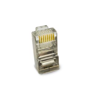 Conector Macho RJ45 CAT6 Blindado - Megatron