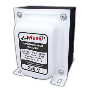 Transformador Isolador de Rede 1000VA Bivolt – Unitel