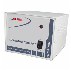 Autotransformador ATC 2000VA Entrada 220V / Saída 110V (127V) - Unitel