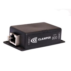 Protetor Surto Ethernet Cat5e+poe 50V 1A 10Ka Rj45 - Clamper
