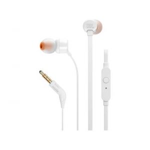 Fone de Ouvido T110 Branco In Ear C/ Microfone - JBL 