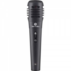Microfone Dinâmico Supercardióide, MDC101, Cabo 3 M, Preto - Harmonics