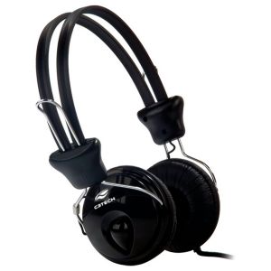 Headphone Gamer Tricerix com Microfone Preto - C3 Tech