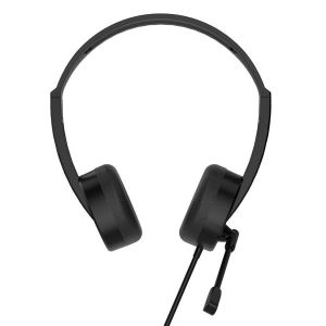 Headset HT106 USB com Microfone Preto - Lecoo 