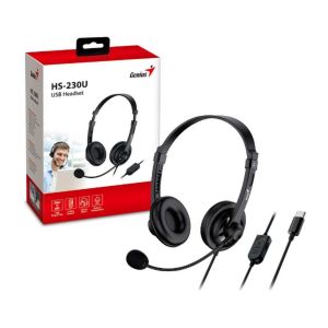 Headset c/Mic Hs-230u Usb-c  – Genius