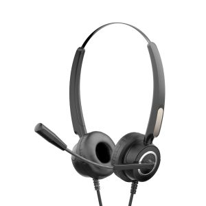 Headset DHE-8000 USB C/ Microfone Flexível - HP