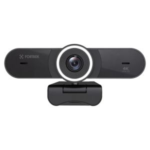 Webcam Vision 40 4K Ultra HD Com Ring Light - Fortrek