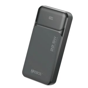 Carregador Portátil 20000AH 22,5W USB-C e Lightning- Hrebos