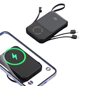 Carregador Portátil Pb-959 10.000mah 22.5w Preto - Hrebos