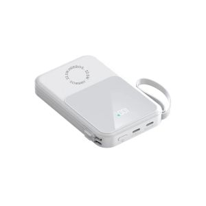 Carregador portátil PB-959 cabos USB-C e Lightning - HREBOS