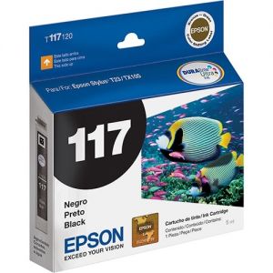 Cartucho de Tinta T117120BR Original Preto 5ml - Epson  