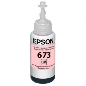 Garrafa de Tinta T673 Magenta Claro 70ml Original Epson