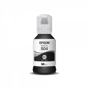 Refil de Tinta Original T504 Preto 127ml T504120 - Epson 