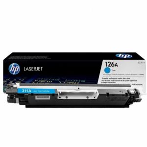 Toner Laserjet Color HP 126A Ciano CE311AB CP1025 Original - HP 
