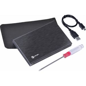 Case Externo para HD 2,5" USB 2.0 Alumínio 24386 - Vinik