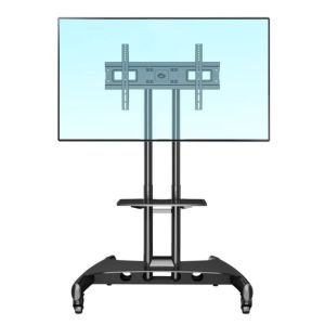 Pedestal de chão para TV 32” a 75” com rodízios A06V6-PRO - ELG