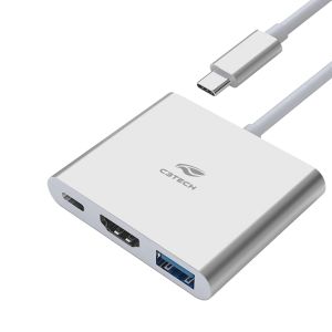 Hub USB-C 3.0 HDMI 3 Portas HU-D10SI - C3Tech