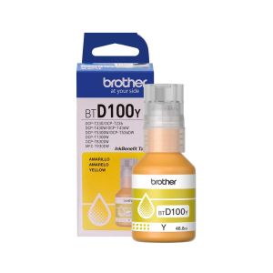 Refil de Tinta BTD100Y Amarela - Brother