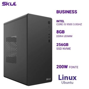 Computador B500 Core I5 9500 8Gb Ddr4 Ssd 256Gb - Skul