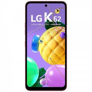 Smartphone K62 6.6" 64GB 04GB RAM Vermelho LM-K520BMW - LG