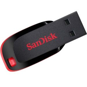 Pen Drive Cruzer Blade 64GB 2.0 SDCZ50-064G-B35 - Sandisk 