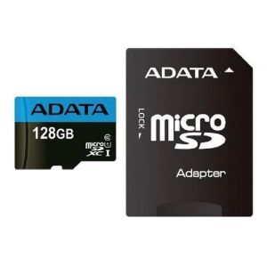 Cartão de Memória 128GB com Adaptador AUSDX128GUICL10 - Adata