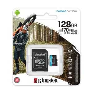 Cartão de Memória Micro SD 128GB SDCG3/128GB 4K - Kingston