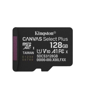 Cartão de memória microSD 128GB Canvas SelectPlus-KINGSTON