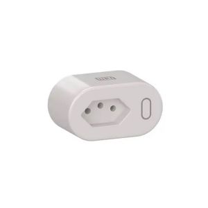 Plugue de Tomada Inteligente 10A Wi-Fi 15719001 Branco - Weg