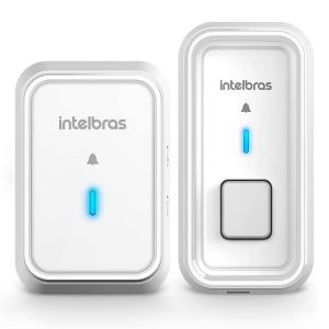 Campainha Sem Fio com Bateria CIB 101 Branco - Intelbras