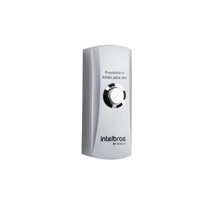Acionador de saída inox sobrepor BT 3000 IN - Intelbras