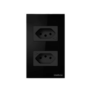 Tomada Dupla 10A Smart Wi-Fi Ets 1002 - Intelbras