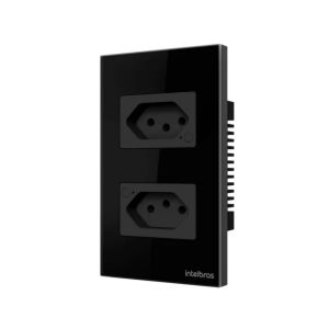 Tomada Dupla 10A Smart Wi-Fi Ets 1002 - Intelbras