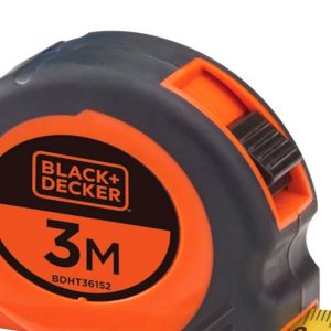 Trena Bi-material 3M X 16mm - Black+Decker