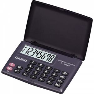 Calculadora de Bolso 8 Dígitos LC-160LV-BK Preto - Casio