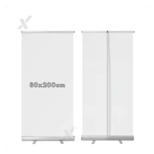 Suporte Banner Retrátil Roll Up 80x200cm - Fixcom