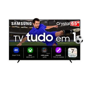 Smart TV 65” Crystal UHD 4K U8100F 2025 UN65U8100FG – Samsung