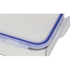 Pote Refratário Retangular Com Tampa 1.5L Glass 7774 - Mor